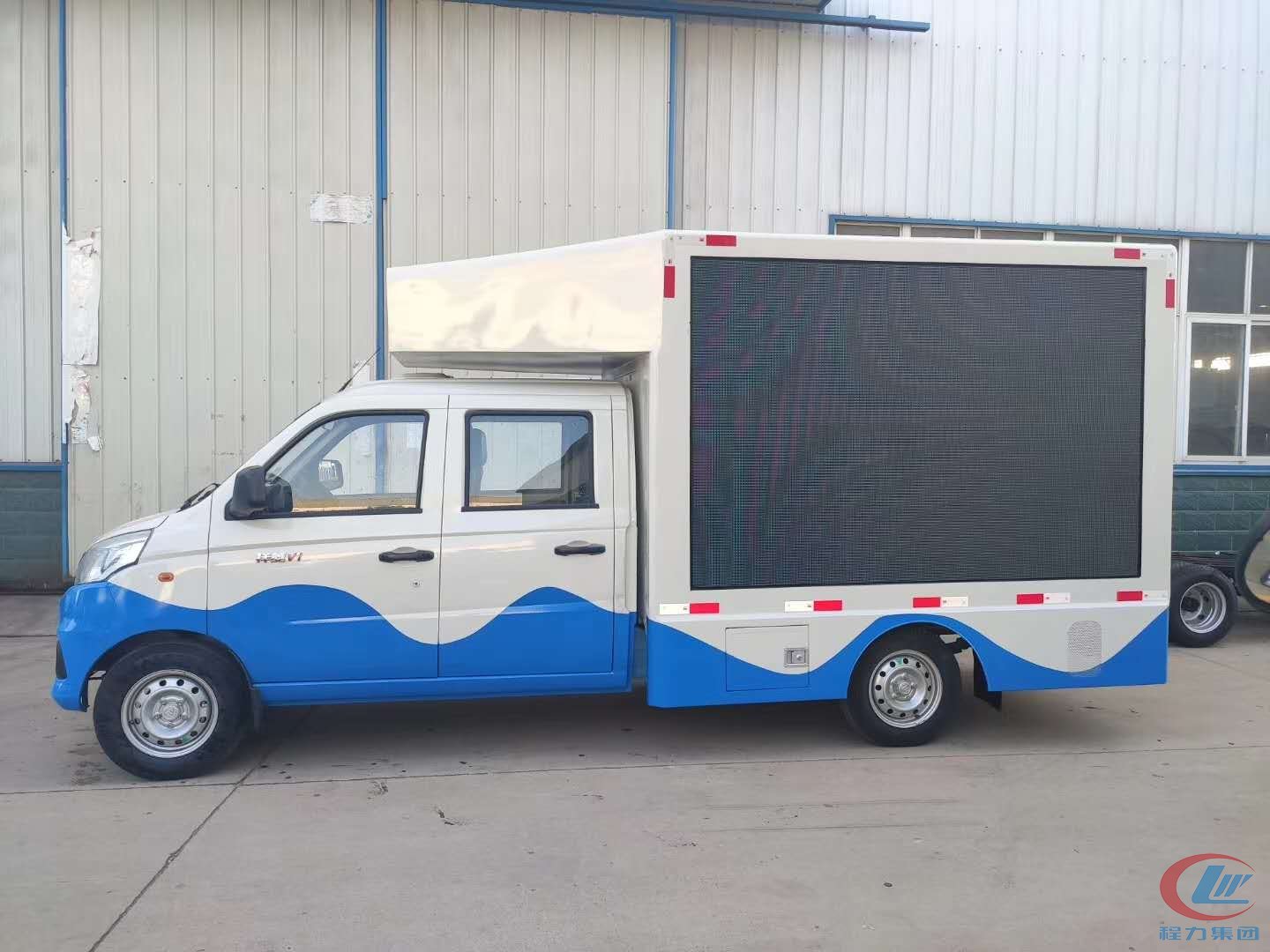 國(guó)六福田祥菱V1雙排座宣傳車圖片