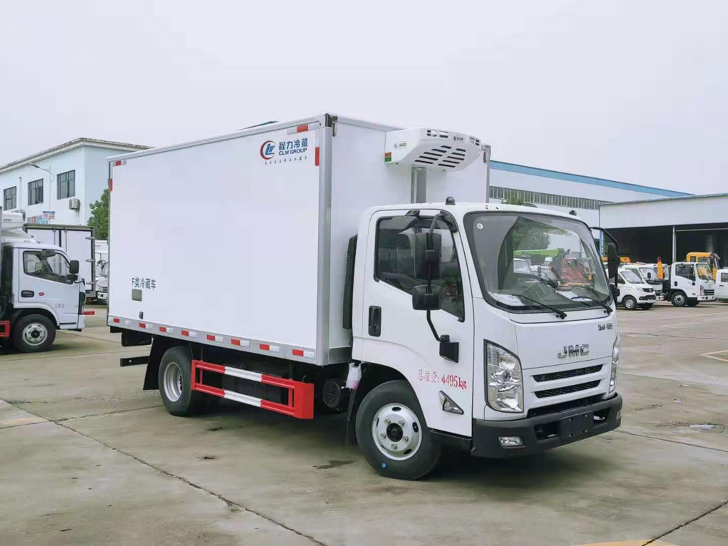 國六江鈴凱運(yùn)冷藏車