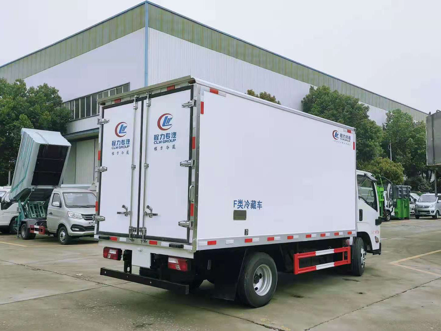 國六江鈴凱運(yùn)冷藏車
