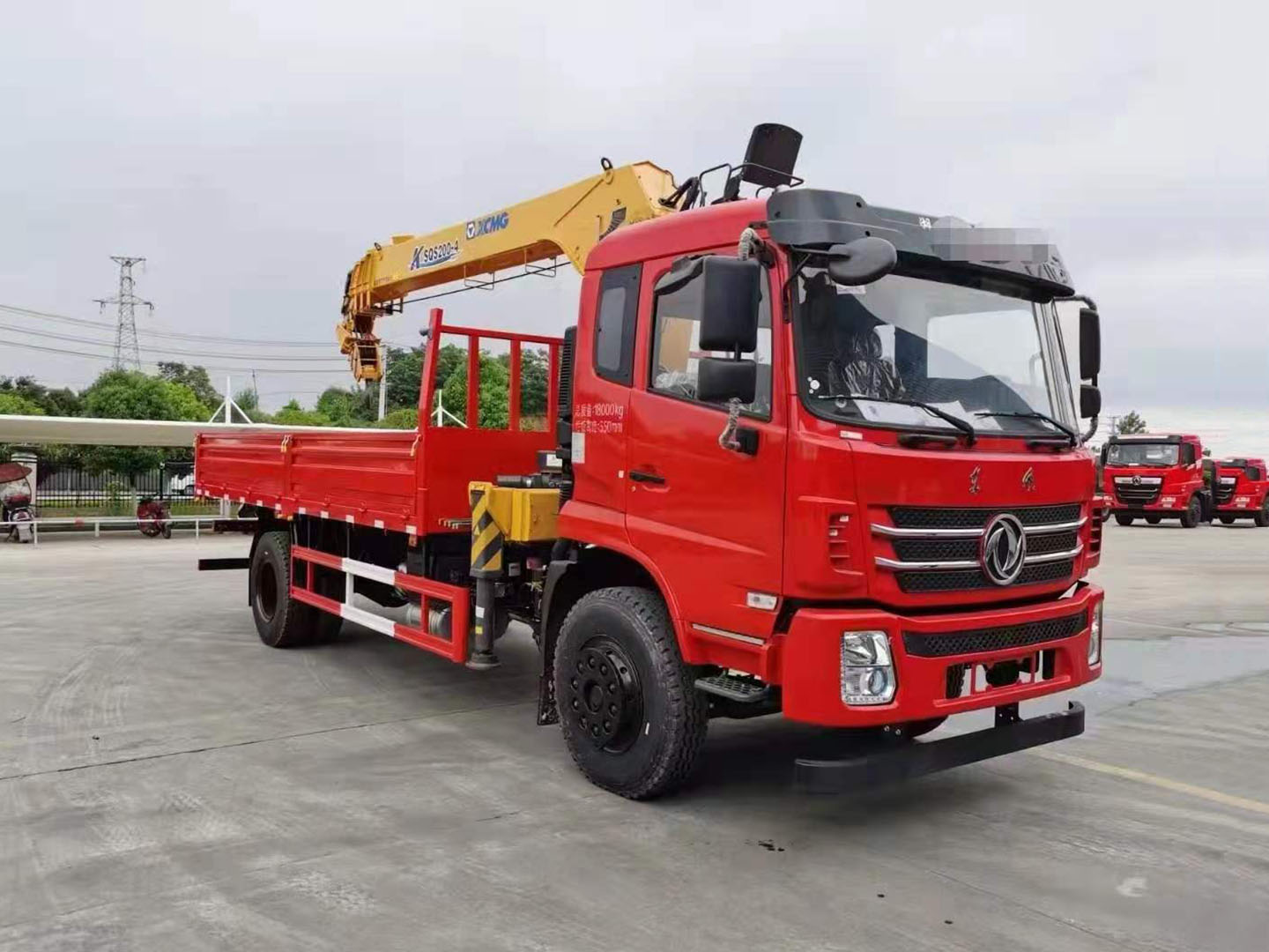 國六東風(fēng)隨專K5單橋隨車吊