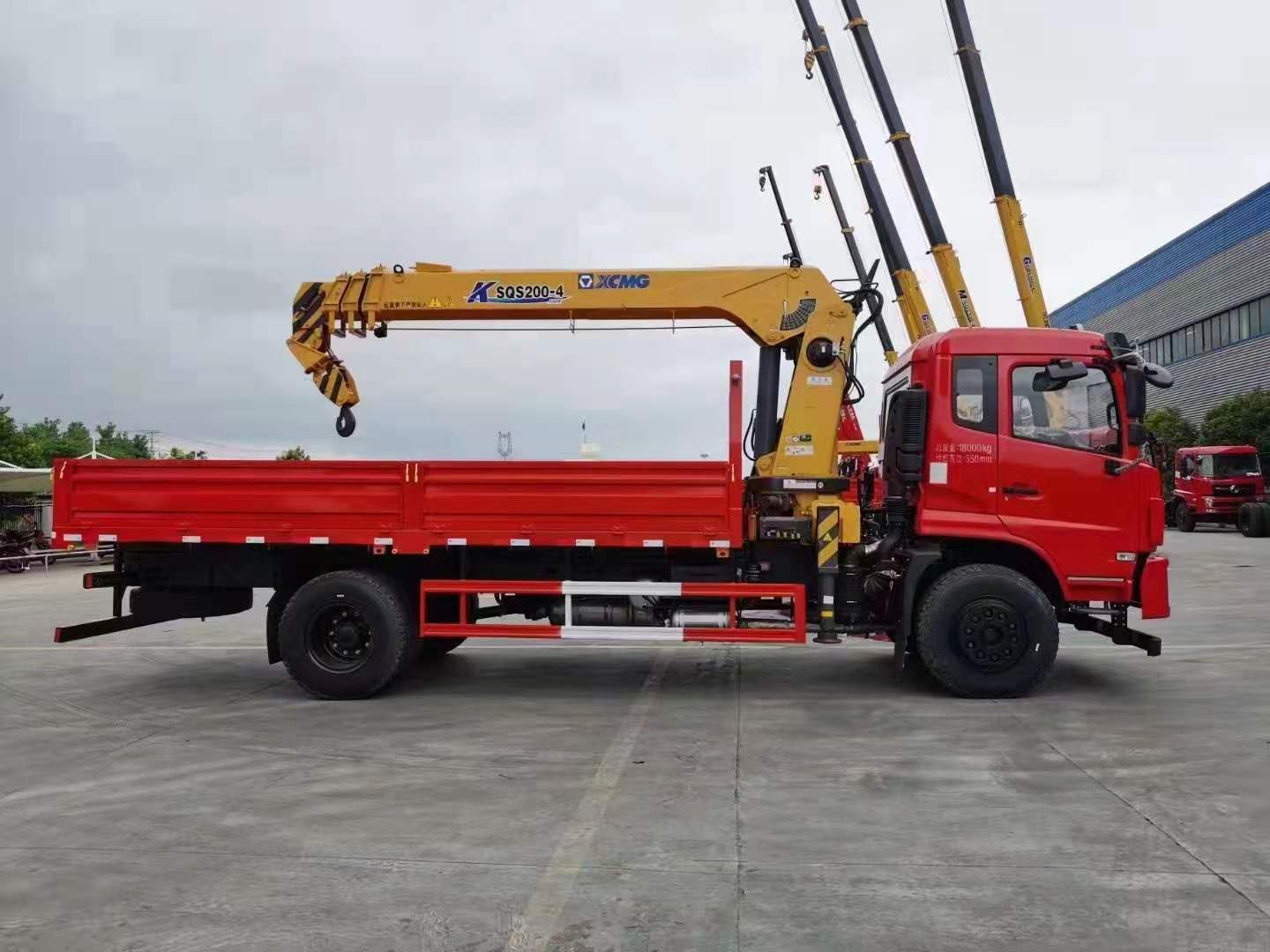 國六東風(fēng)隨專K5單橋隨車吊