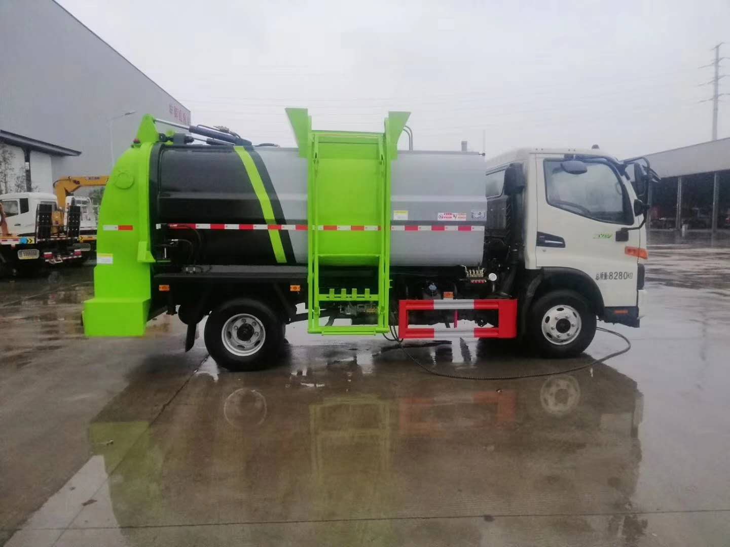 國(guó)六江淮駿鈴5方餐廚垃圾車