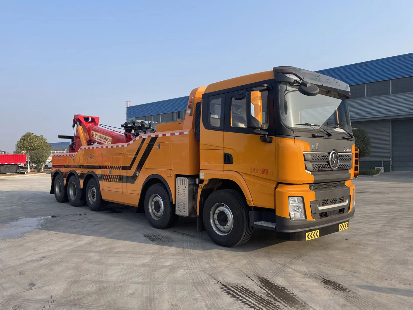 陜汽德龍一拖一清障車(chē)