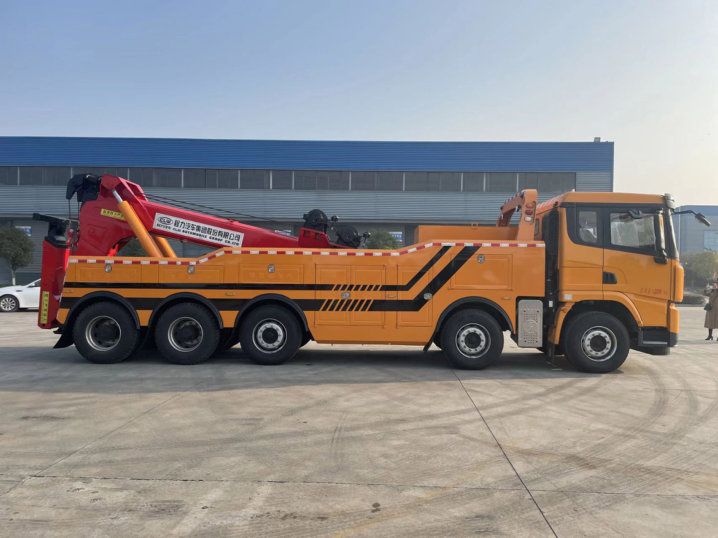 陜汽德龍一拖一清障車(chē)