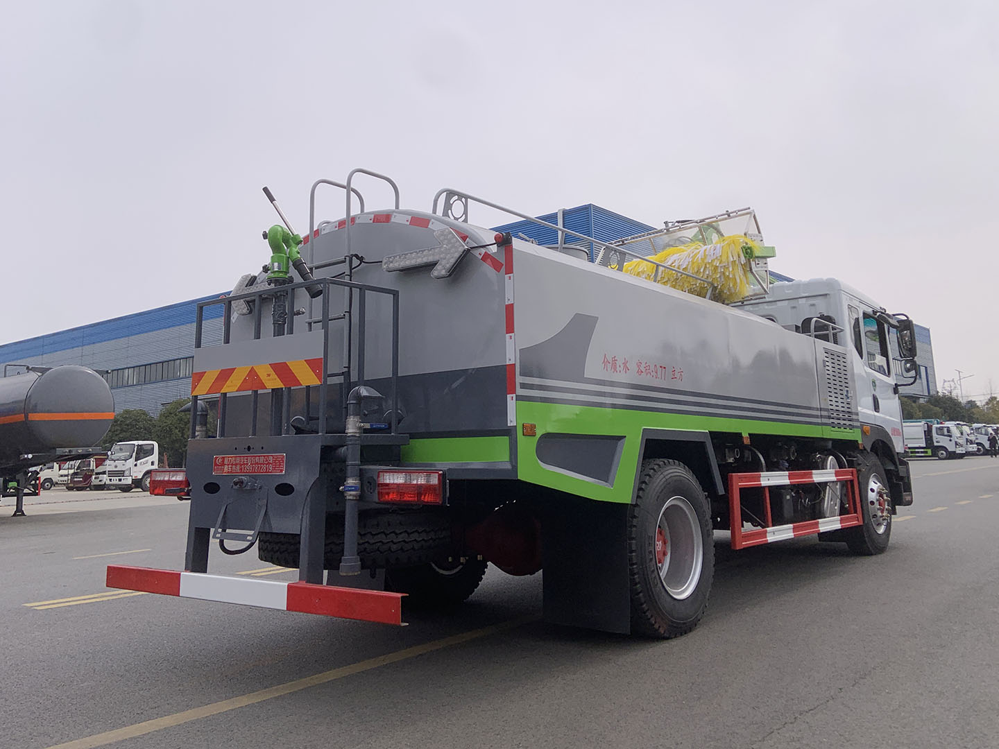 國六東風(fēng)D9隧道清洗車