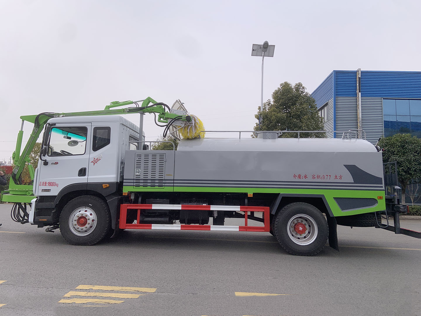 國六東風(fēng)D9隧道清洗車