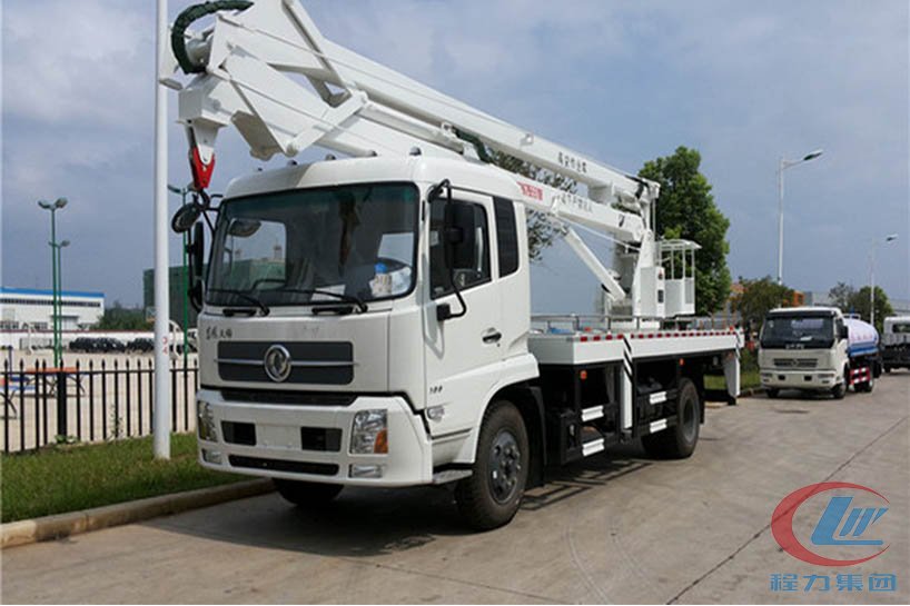 湖北程力東風天錦20米高空作業(yè)車高清圖