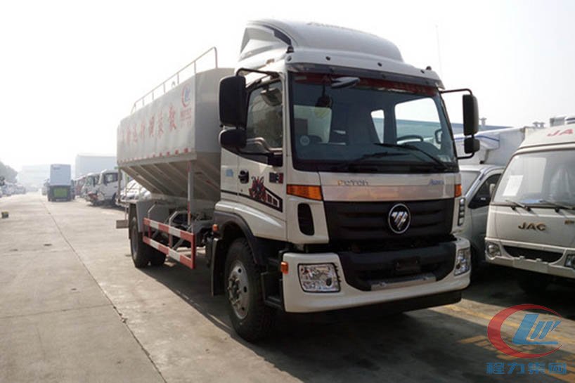 程力集團(tuán)福田飼料車(chē)側(cè)面圖