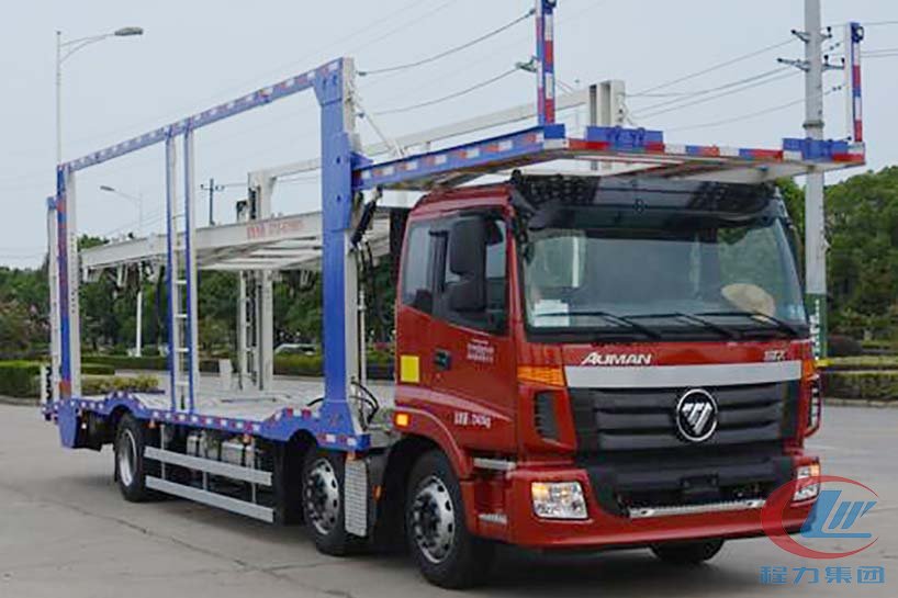 福田歐曼小三軸車(chē)輛運(yùn)輸車(chē) 程力專(zhuān)汽