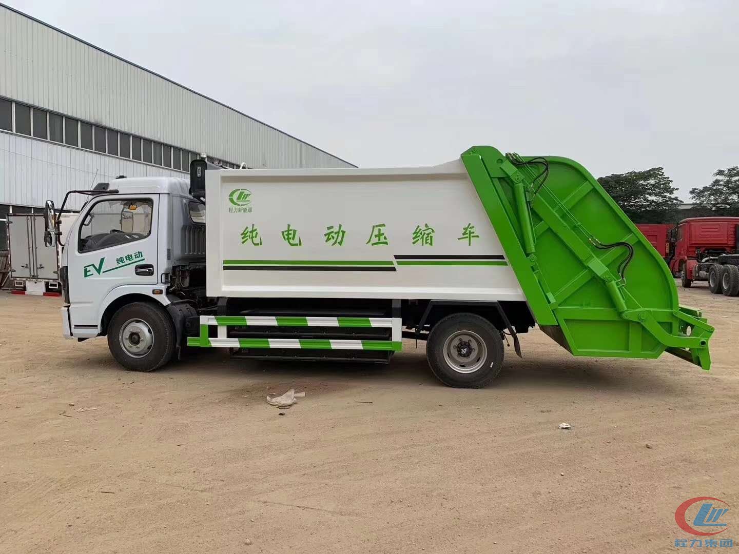 純電動(dòng)8方壓縮垃圾車